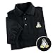 ComputerGear Linux Polo T Shirt Tux Computer Golf Geek Nerd Tee, Black, XL