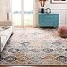 Safavieh Madison Collection MAD611B Bohemian Chic Vintage Distressed Area Rug, 4' x 6', Cream/Multi primary