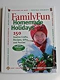 Family Fun Homemade Holidays by Deanna F. Cook, Editors of Family Fun Magazine