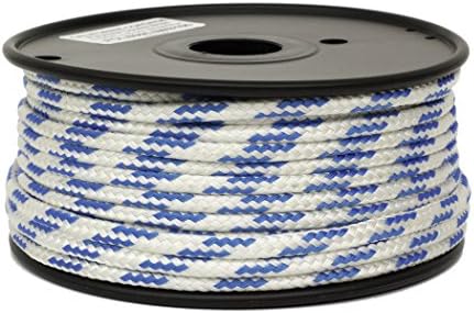 1/4" Polyester Double Braid Rope, 100' Reel