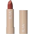 ILIA - Color Block Lipstick | Non-Toxic, Vegan, Cruelty-Free, Hydrating + Long Lasting, No Budge Color with Full Coverage (Cinnabar (Muted Brick With Warm Undertones), 0.14 oz | 4 g)