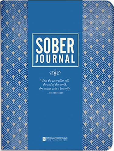 Sober Journal with Removable Cover Band - Hardcover amazon.com wishlist