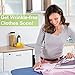 Petask Ironing Board Cover and Pad, Silicone Coated Resists Scorching and Staining Ironing Board Pads with Elastic Edges, 15