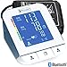 Blood Pressure Monitor - Premium Technology: Double Pulse Detection - Lightning fast (30-40 sec) and Highly Accurate - iProvèn BPM-2244BT - Free Mobile App and Convenient Cuff (Gray-White)