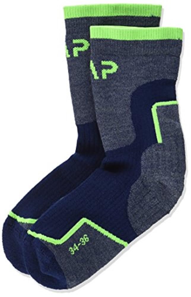 CMP - Kids Trekking Sock Wool Mid, Navy, 25/27