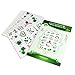 Shamrock Tattoos for St. Patrick's Day Accessories Costume 8 Sheets, Over 140 Tattoos with Shamrock, Irish Flag, Luck to Be Irish, Glitter Tattoos, Glow in The Dark Tattoos