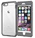 iPhone 6s Plus Case, roocase [Glacier TOUGH] iPhone 6 Plus (5.5-inch) Hybrid Scratch Resistant Clear PC / TPU Armor Full Body Protection Case Cover with Built-in Screen Protector for Apple iPhone 6 Plus, Space Gray