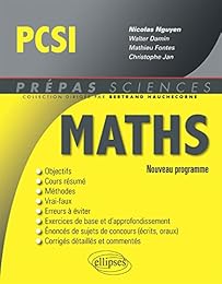 PCSI, mathématiques
