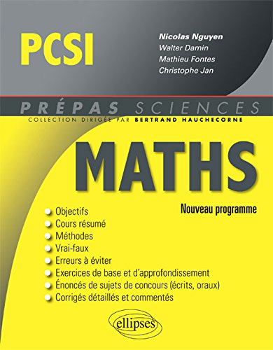 PCSI, mathématiques