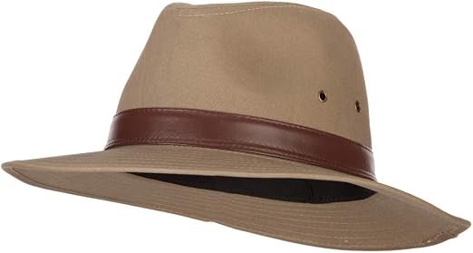 Canvas Fedora Hat on Sale, 58% OFF 