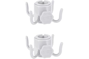 TAGVO Beach Umbrella Hanging Hook, 2 Pack Umbrella Hooks Hanger, 4 Prongs Beach Umbrella Hanging Holder, Beach Accessories for Beach Camping Trips