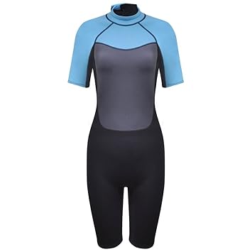 vidaXL Damen Neoprenanzug Shorty Neo Surfanzug Tauchanzug Schwimmanzug S M L XL 2,5 mm