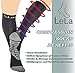 Compression Socks 20-30 mmHg - Recovery Socks for Men and Women - Best For Athletic Sports,Running, Suits Nurses, Maternity Pregnancy , Flight Travel or Everyday Use - 1 Pair - by LeLaPro (Large)