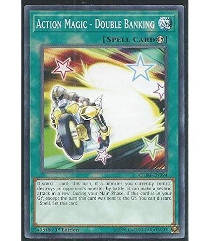 Amazon.com: Yu-Gi-Oh! - Action Magic - Full Turn - CHIM-EN093 - Common -  1st Edition