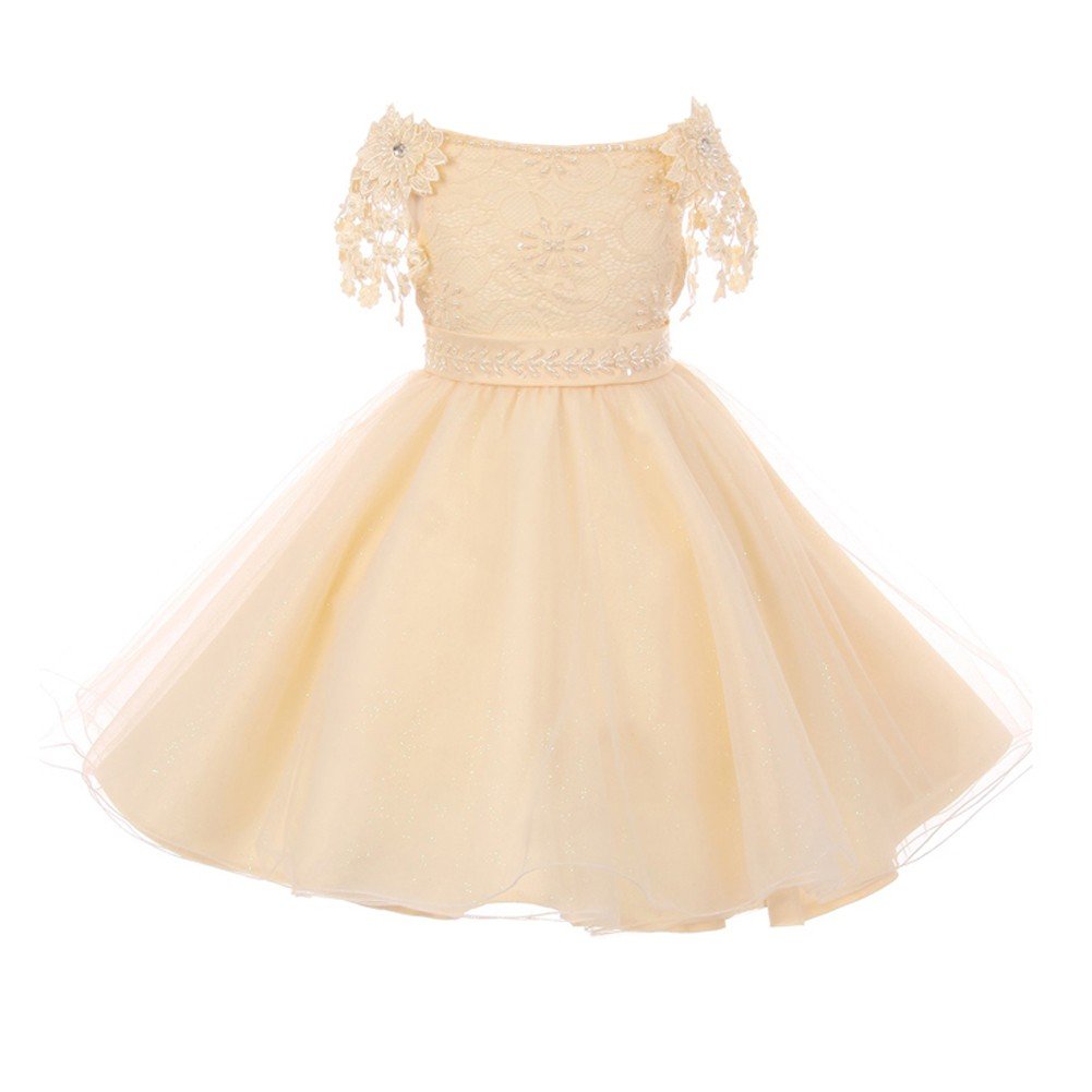champagne junior bridesmaid dresses