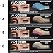 Snowfoller Instant Eye Shadow, Eye Tattoo Stickers Temporary Makeup In A Wink Instant Eyeshadow Sheets - Ready Performance Eyeshadow Applicators - 6 Pairs