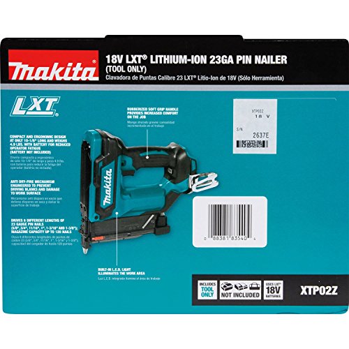 Makita XTP02Z Pin Nailer - Image 9