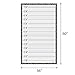 Big Dot of Happiness Mug Shot - Photo Booth Height Chart Backdrop - 36 x 60 inches