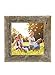 BARNWOODUSA Farmhouse 10x10 Picture Frame 1 1/2 inch Molding 100% Reclaimed Wood Rustic Natural Weathered Gray