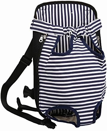 HENREK Legs Out Front-facing Pet Dog Carrier Bag Backpack for Small Dog Cat Lightweight and Safe (S)