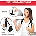 New 4WELL Posture Corrector for Women & Men - FDA Approved Posture Brace Strap - Comfortable Spinal Alignment Posture Support - Adjustable Better Back Straightener - Slouching Brace Fixer
