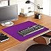 Ashipher Desk Mat,Desk Blotter, Desk Pads & Protector Mouse Pads Polyester Fiber Mat for Desktops and Laptops, 24''x14'' (Purple)