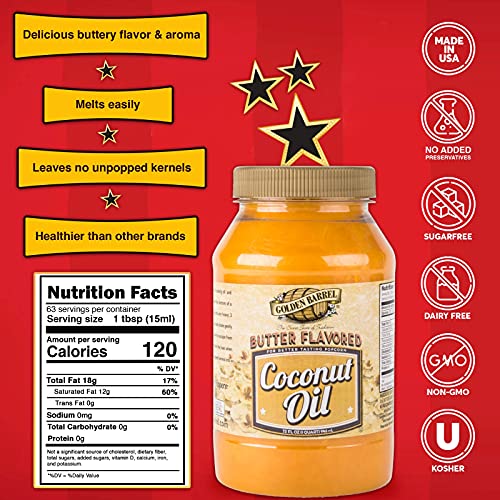 Ultimate Movie Theater Popcorn Kit Flavacol Salt (35 oz) & Golden