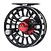 Maxcatch Fly Fishing Reel with CNC-machined Aluminum Body Avid Series Best Value - 1/3, 3/4, 5/6, 7/8, 9/10 Weights(Black, Green, Blue, Silver, Black&Silver) (Black, 7/8 wt)