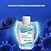 4PC Hand Sanitizer, Portable No-wash Hand Sanitizer, Refreshing Gel Bacteriostatic, Pump Bottle, 60ml, 8 Fl Oz