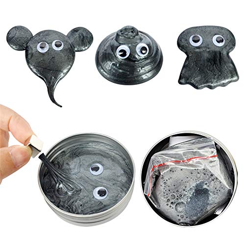 BIMOUR 6 Colors Modeling Clay Hand Putty Slim Mud Play Dough Magnetic Rubber Mud Intelligent Children Educational Toys 6 Pieces
