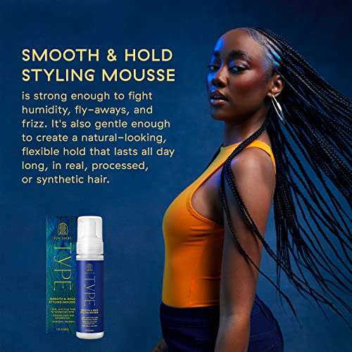 Styling Mousse for Braids, Weaves, Twists, Locs by FOR EVERY TYPE