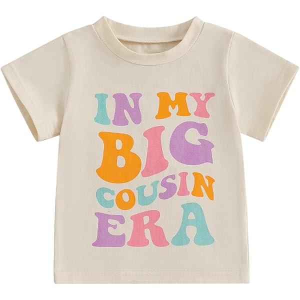 T-shirt Bambino 'Cousins' - I Love My Cousins This Much - Regalo Famiglia