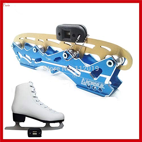 Maslin New Portable Ice Skate Blade Diamond Sharpener Ice Skating Blade Coarse/Fine Knife Sharpener