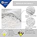 Handua King Size Pillow | Shredded Memory Foam Pillow | Back, Stomach, Side Sleeper | Adjustable Bed Pillow for Sleeping | Hotel Down Alternative with Hypoallergenic Cooling Bamboo Pillow Cover