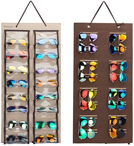 Dust-Proof Sunglasses Hanging Organizer