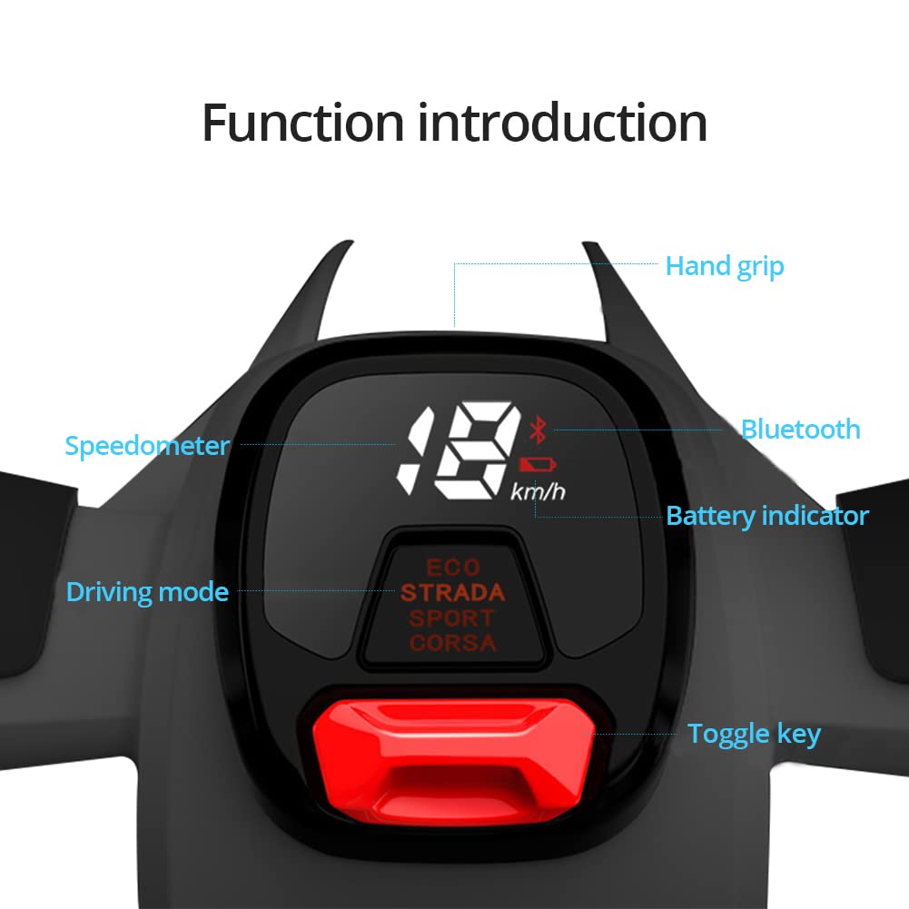 Stopwatch Assembly Instrument Display Accessories Compatible with Segway Ninebot Gokart Kit/Gokart PRO/Gokart Lamborghini Electric Kart,NOT for Gokart Kit2/Gokart Pro2