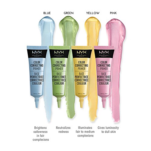 nyx color correcting primer green