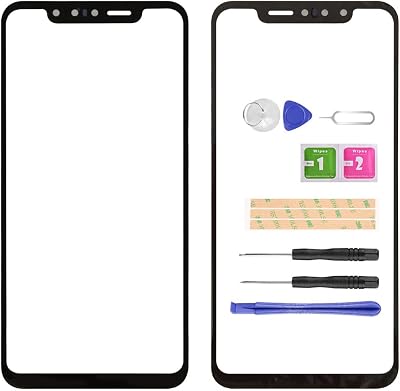 LADYSON Outer Glass Screen Replacement for LG G8s ThinQ LM-G810 6.21" Repair Kit