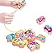Wooden Lacing Beads Vehicle Block Set, Educational Hand String Toy Cars, Learning Jigsaw Puzzle Play Mat Gift for Ages 6, 9, 12 Months 1, 2, 3 Years Old, Babies, Girls, Boys, Toddlers & Kids