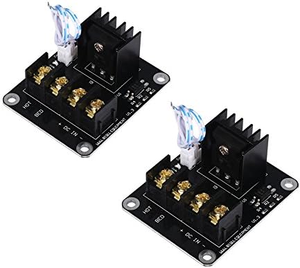 ARQQ Heat Bed Mosfet Tube Hot Bed Power Module Expansion for 3D Printer Heating Bed Accessories(Pack of 2)