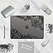 Dongke New MacBook Pro 13 2016 Case,Stylish Lace Design for Lady Frosted Sleeve Cover for Apple MacBook Pro 13 inch with/without Multi-Touch Bar (Model:A1706/A1708,Release Oct 2016) (Grey)