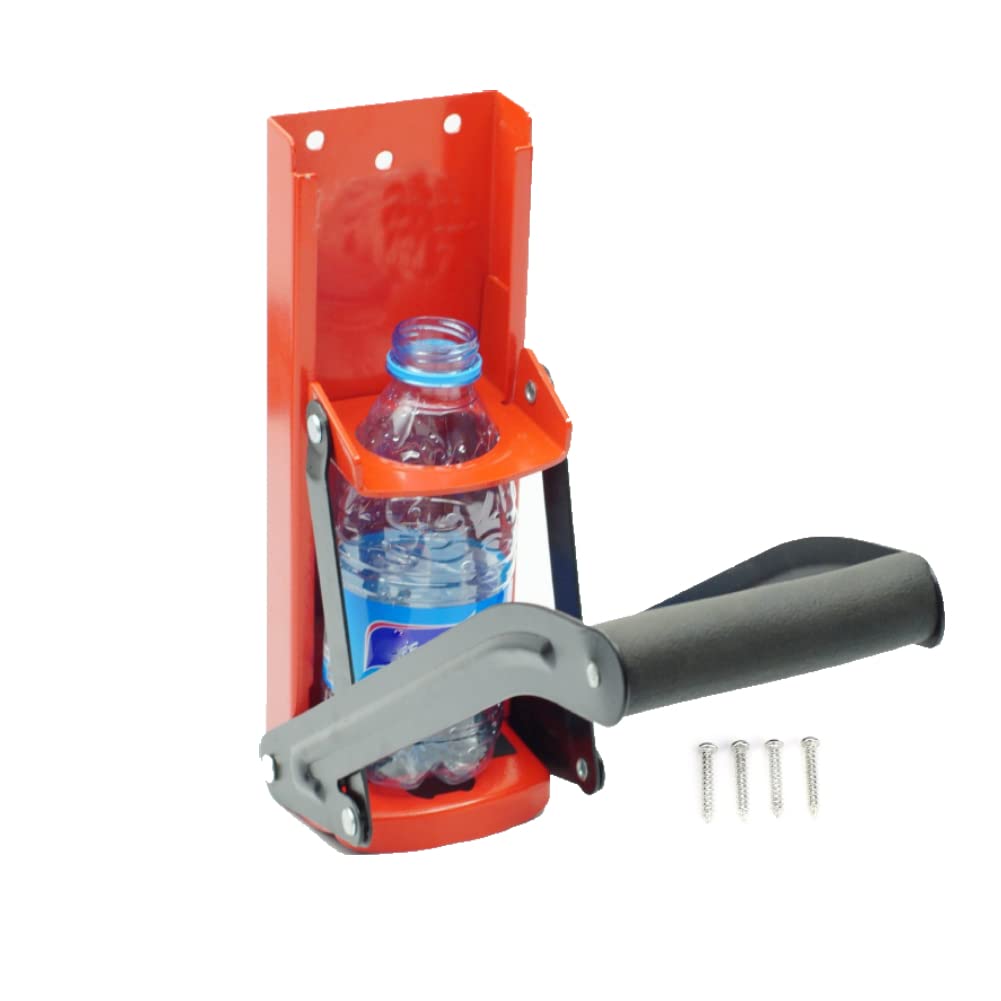 Can Crusher, 500ML 16oz and 12oz Plastic Cans Bottle Tins Crusher, Heavy-Duty Wall-Mounted Smasher, Can Crusheres for Recycling