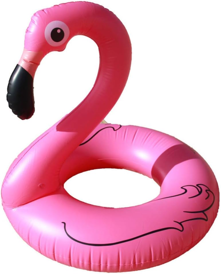 jumbo inflatable pink flamingo