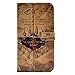 iphone 7 Plus Case Hogwarts Marauder's Map Vintage Retro Pattern Leather Wallet Credit Card Holder Pouch Flip Stand Case Cover For Apple iphone 7 Plus New