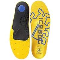 Icebug Slim Insole-High Arch-U, Yellow, 5 M US