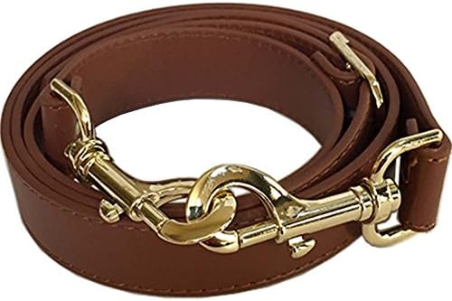 1" Brown Adjustable Replacement Cross Body Handbag Purse Strap