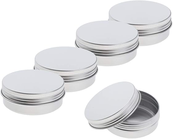 Amazon パーツボックス アルミ缶 アルミネジキャップ缶 ねじ蓋付き 100g 60g 手作り コスメ用 全2サイズ 60g 7x2 8cm Non Brand コスメ用詰替え容器 通販