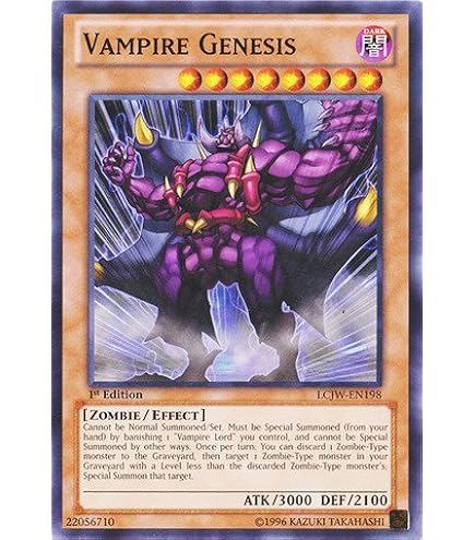 Amazon.com: YU-GI-OH! - Vampire Vamp (MP15-EN050) - Mega Pack 2015