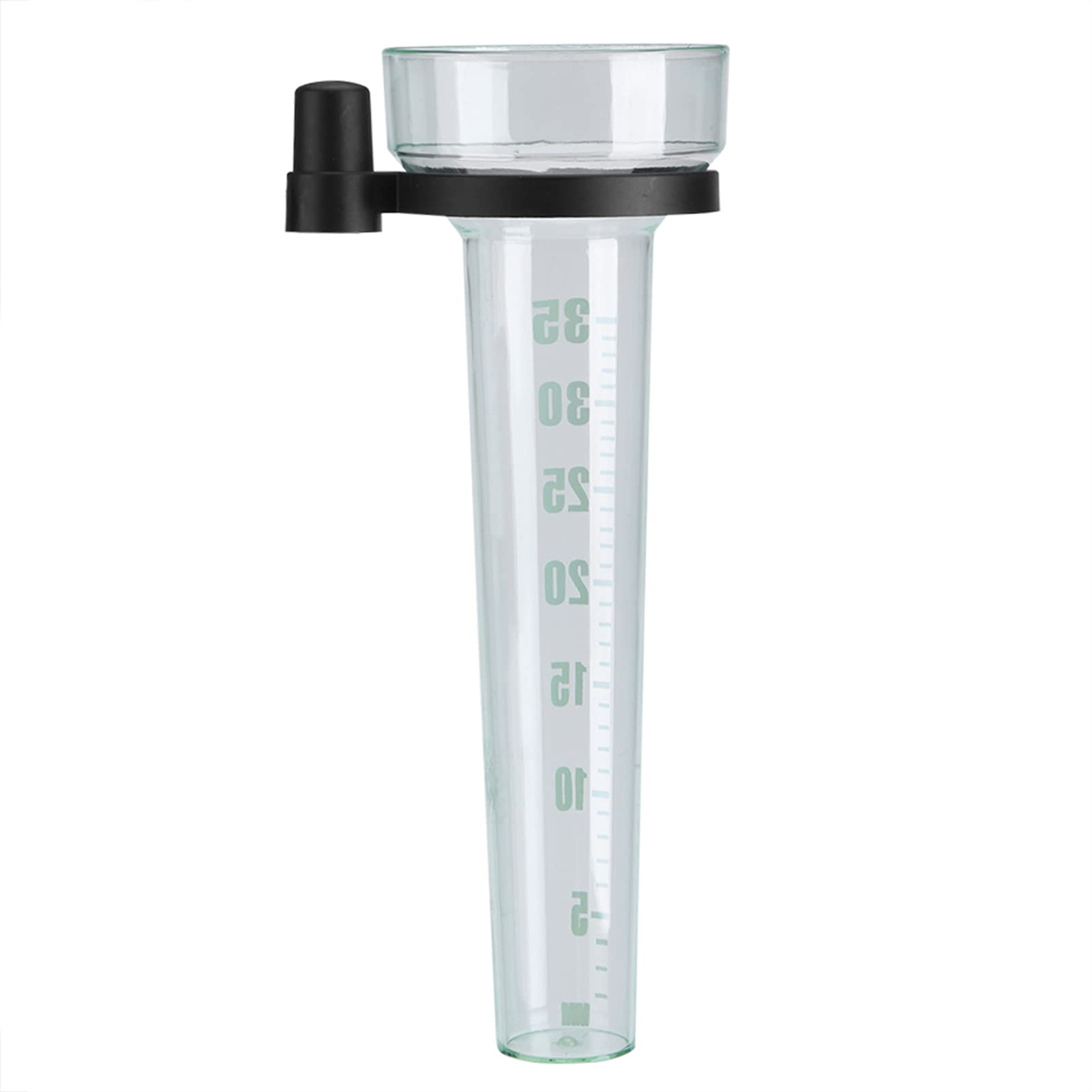 Rain Gauge Tube, Sturdy Plastic Rain Gauge Tube Accurate Measurement for Garden Outdoor Yard 35mm Capacity for Collect Rainwater for Garden Field Yard