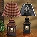 Park Designs Black Iron Lantern Lamp 20